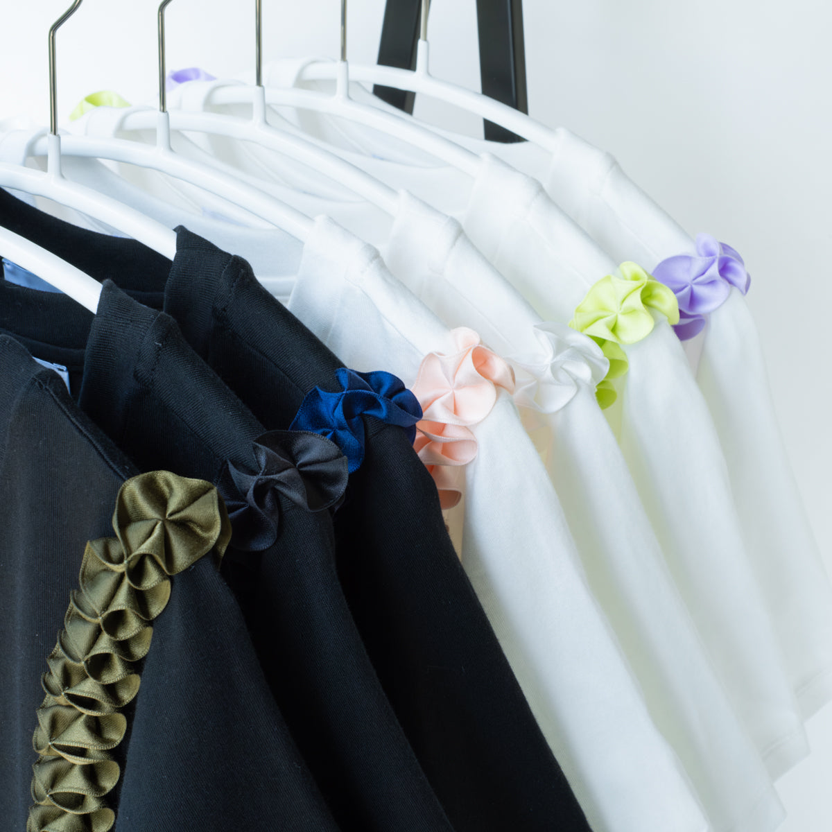 whipped ribbon T shirts【ホワイト】