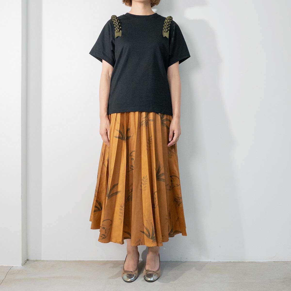 whipped ribbon T shirts【ブラック】