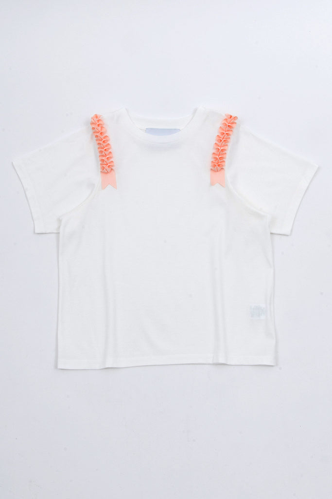 whipped ribbon T shirts【ホワイト】