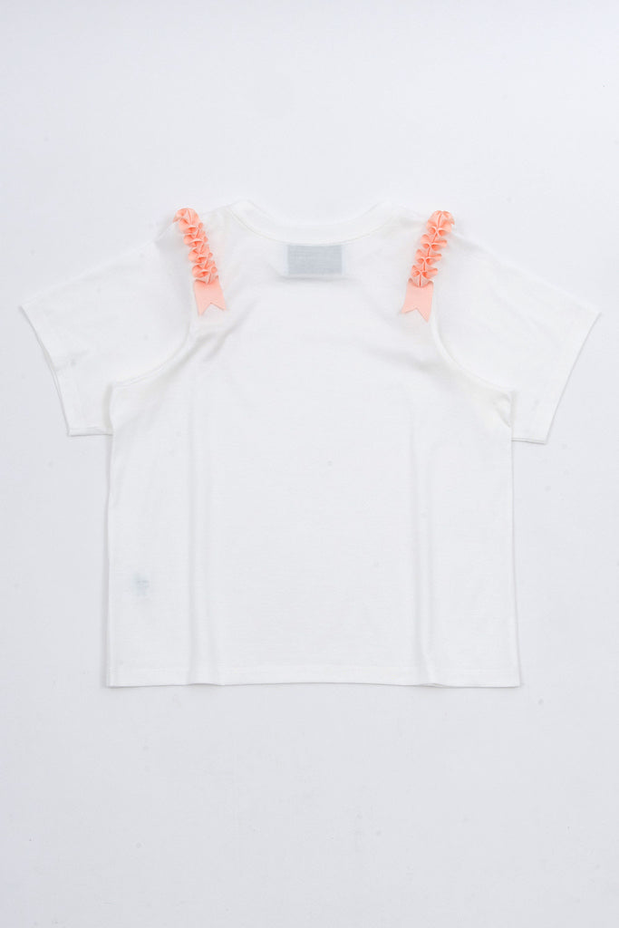 whipped ribbon T shirts【ホワイト】