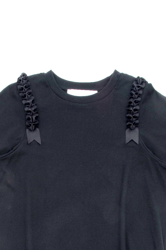 whipped ribbon T shirts【ブラック】