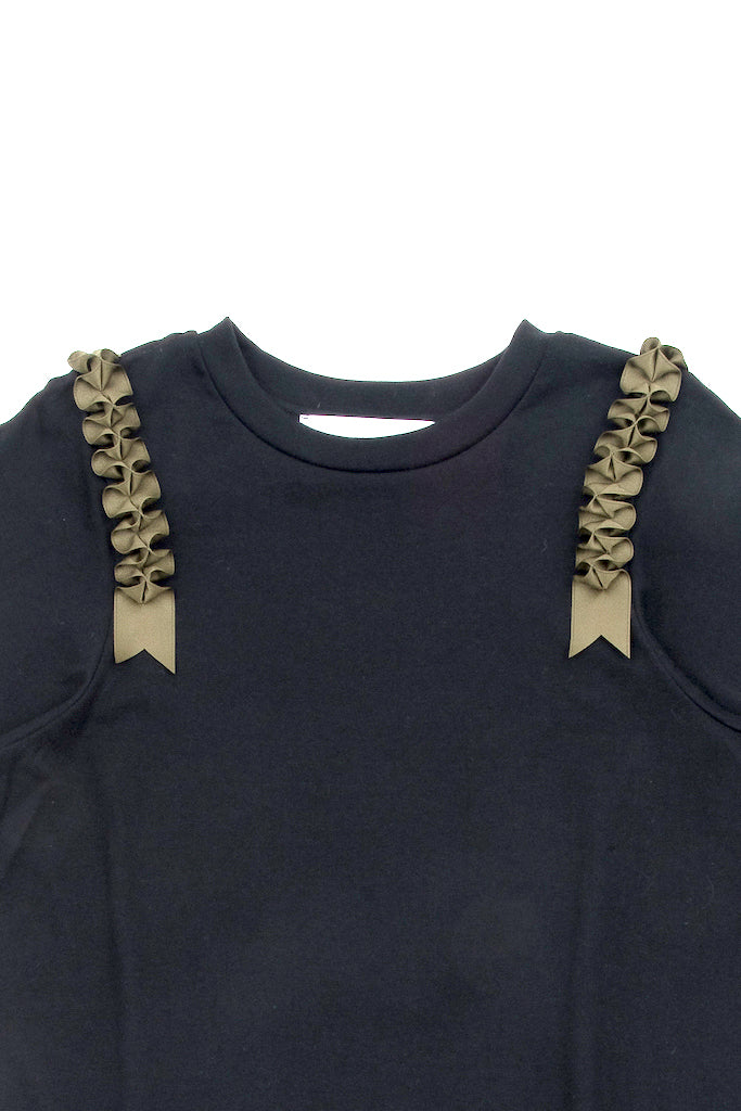 whipped ribbon T shirts【ブラック】