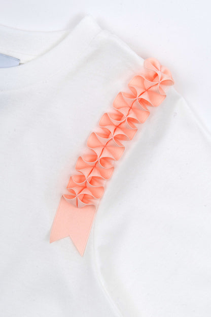 whipped ribbon T shirts【ブラック】