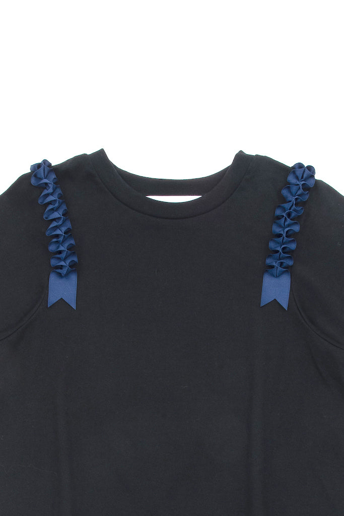 whipped ribbon T shirts【ブラック】